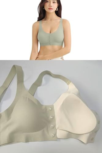 Everyday Mastectomy Bra for Women Breast Prosthesis Summer Seamless Thin