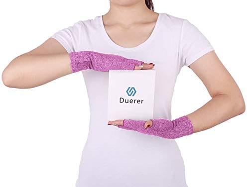 Arthritis Gloves Women Men, Carpal Tunnel, Rheumatoid, Tendonitis, Fingerless Hand Thumb Compression Gloves