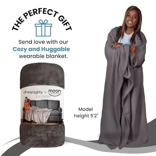 Wearable Blanket Women and Men - Cozy Wearable Blanket Adult