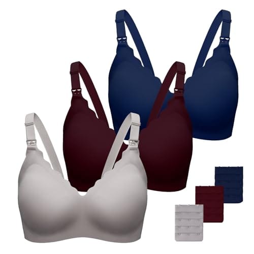 Nursing Bras for Breastfeeding Seamless Maternity Bra Ultra Comfort Pregnancy Sleep Bralette for Women