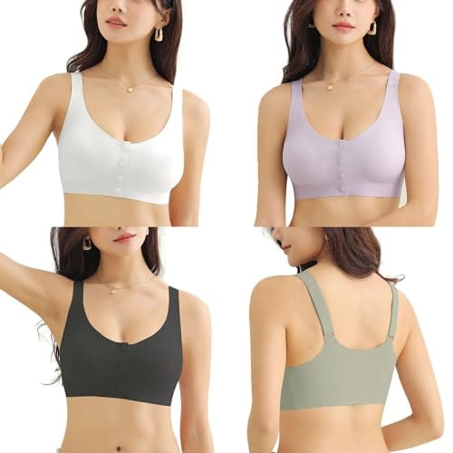 Everyday Mastectomy Bra for Women Breast Prosthesis Summer Seamless Thin