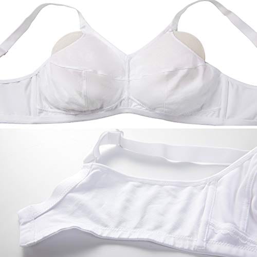 Women's Mastectomy Pockets Wireless Post-Surgery Plus Size cotton Sleep bralette Bra