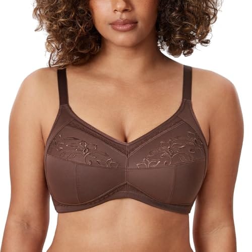 Women's Mastectomy Pockets Wireless Post-Surgery Plus Size cotton Sleep bralette Bra