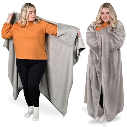 Wearable Blanket Women and Men - Cozy Wearable Blanket Adult