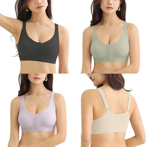 Everyday Mastectomy Bra for Women Breast Prosthesis Summer Seamless Thin