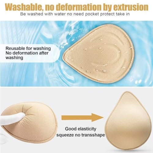 Latex Foam Mastectomy Breast Prosthesis Breast Forms Lightweight Ventilation Used Women Pocket Post-Surgery Bra