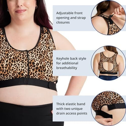 Post Surgery Recovery Bra for Post Mastectomy, Reconstruction