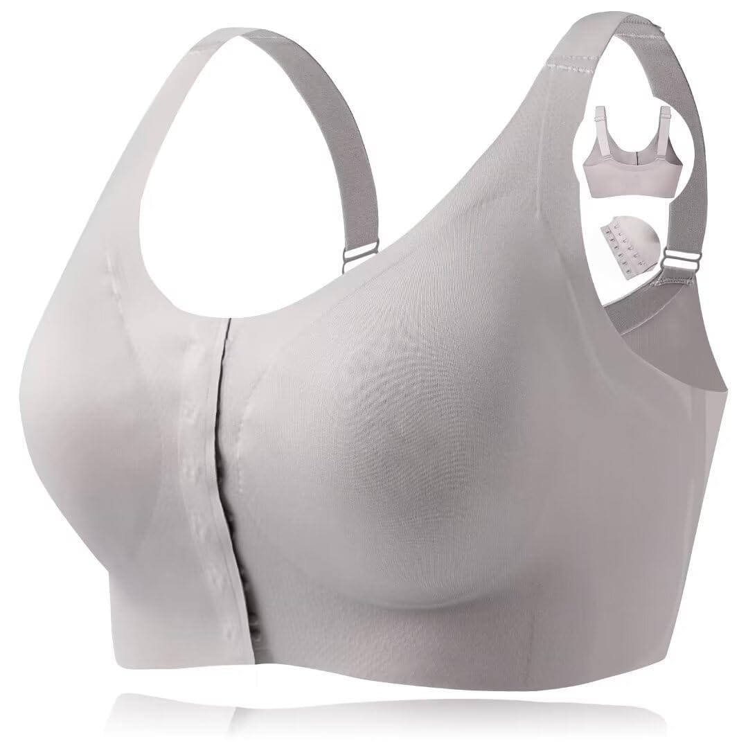 Seamless front closure mastectomy bra surgical bra Pocket Breast Prosthesis Breast forms Bralette Daily Bra