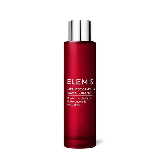 ELEMIS Japanese Camellia Body Oil Blend | Luxuriously Lightweight Body Oil Nourishes, Conditions, and Softens Pregnant and Postpartum Skin | 100 mL, 3.3 Fl Oz (Pack of 1)