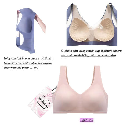 seamless mastectomy bra for women's breast prosthesis formation artificial breast pocket bra