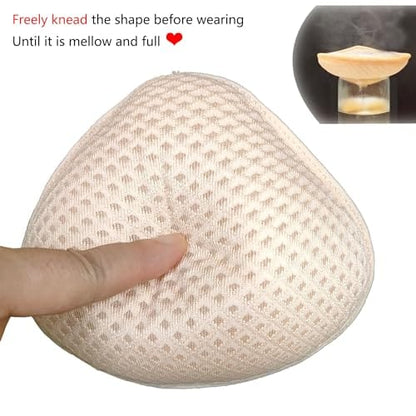 Breast Prosthesis for Mastectomy Women Pockets Bra High Level Silicone Filler Breathable Sea Swim SY86