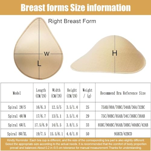 Latex Foam Mastectomy Breast Prosthesis Breast Forms Lightweight Ventilation Used Women Pocket Post-Surgery Bra