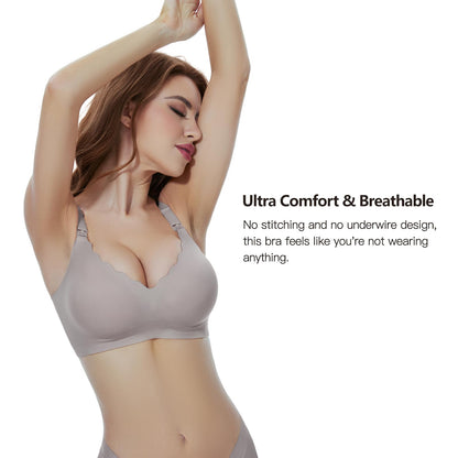 Nursing Bras for Breastfeeding Seamless Maternity Bra Ultra Comfort Pregnancy Sleep Bralette for Women