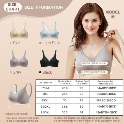 Post-Surgery Mastectomy Bra Breast Prosthesis Breast Forms Bralette Daily Bra