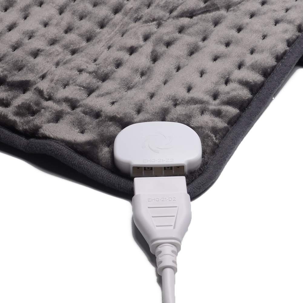 XXXL King Size Neck & Shoulder Heating Pad with Fast-Heating Technology & 10 Temperature Settings, Flannel Electric Heating Pad