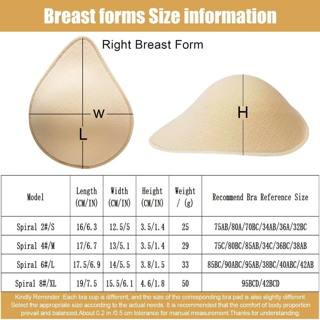 Latex Foam Mastectomy Breast Prosthesis Breast Forms Lightweight Ventilation Used Women Pocket Post-Surgery Bra