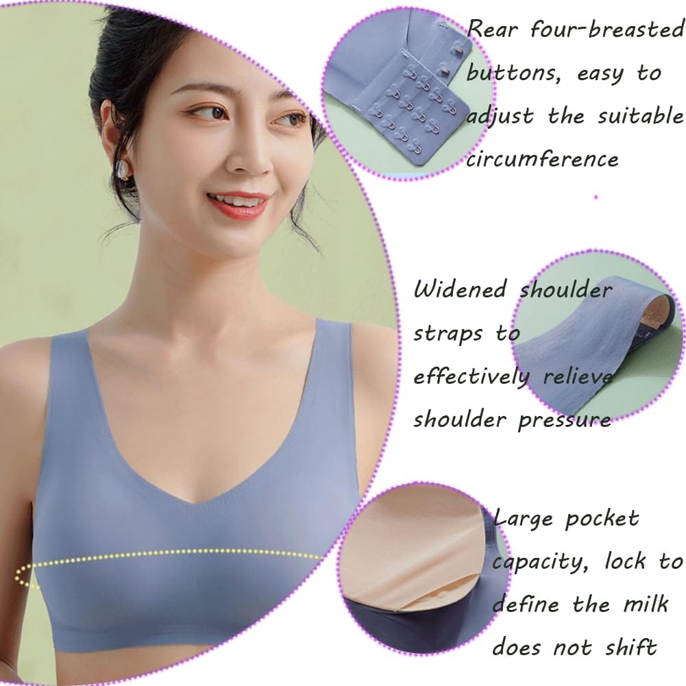 seamless mastectomy bra for women's breast prosthesis formation artificial breast pocket bra