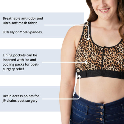 Post Surgery Recovery Bra for Post Mastectomy, Reconstruction