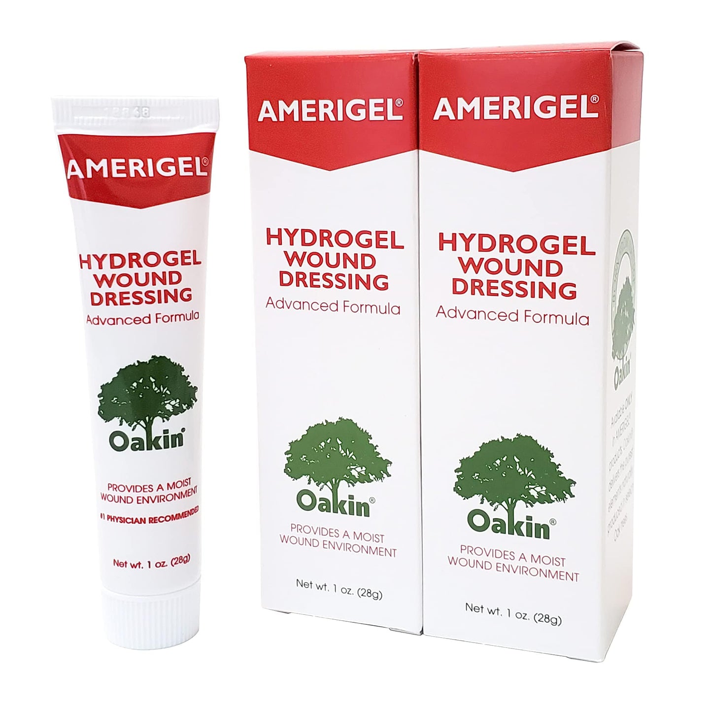 AMERIGEL Hydrogel Wound Dressing, Provides Moisture-Rich Healing Environment for Dry Wounds