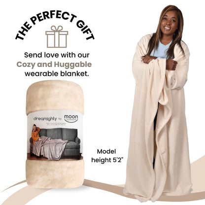 Wearable Blanket Women and Men - Cozy Wearable Blanket Adult