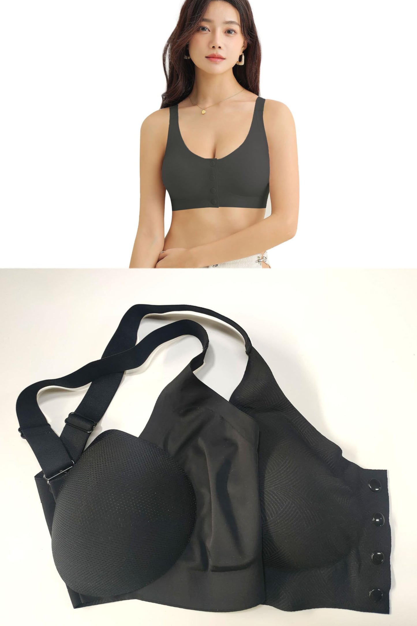 Everyday Mastectomy Bra for Women Breast Prosthesis Summer Seamless Thin