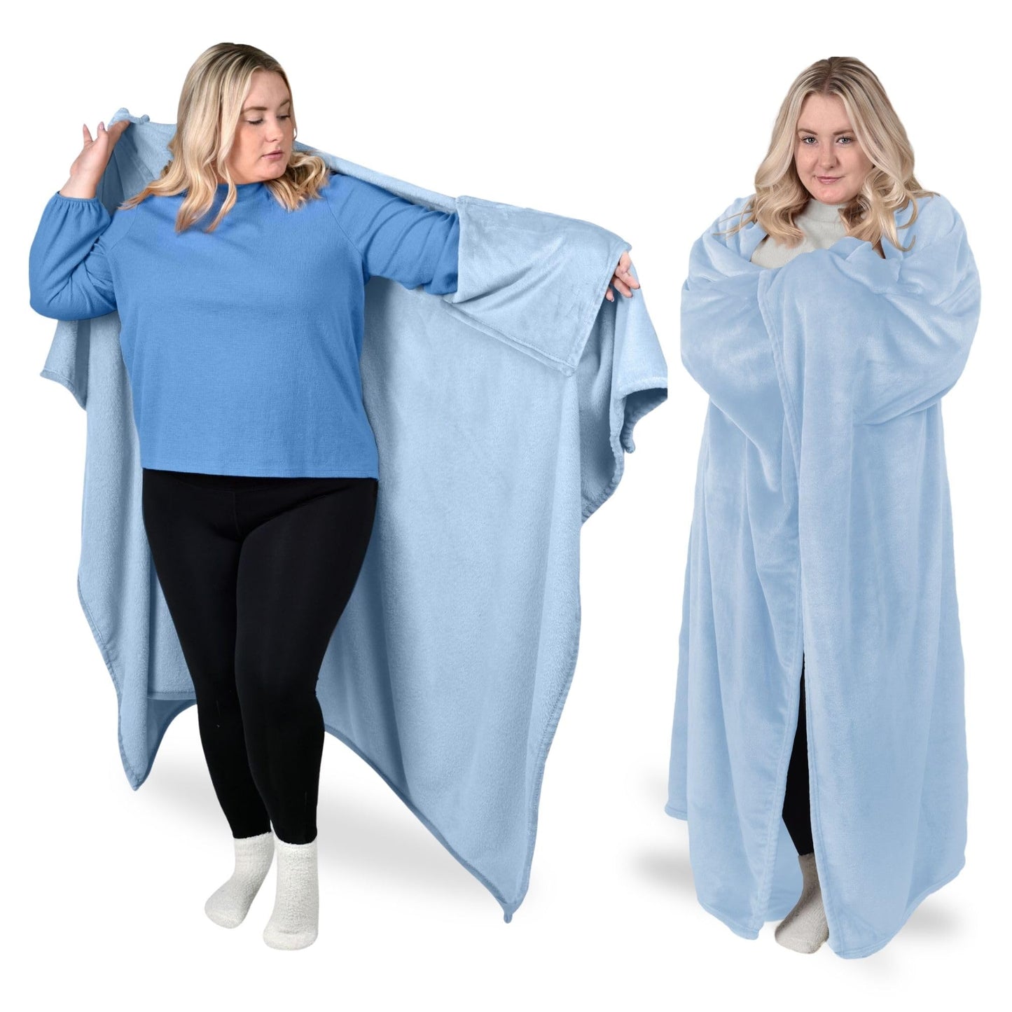 Wearable Blanket Women and Men - Cozy Wearable Blanket Adult