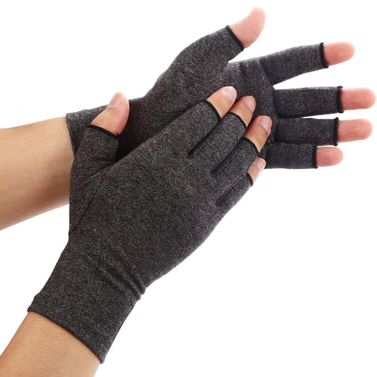Arthritis Gloves Women Men, Carpal Tunnel, Rheumatoid, Tendonitis, Fingerless Hand Thumb Compression Gloves