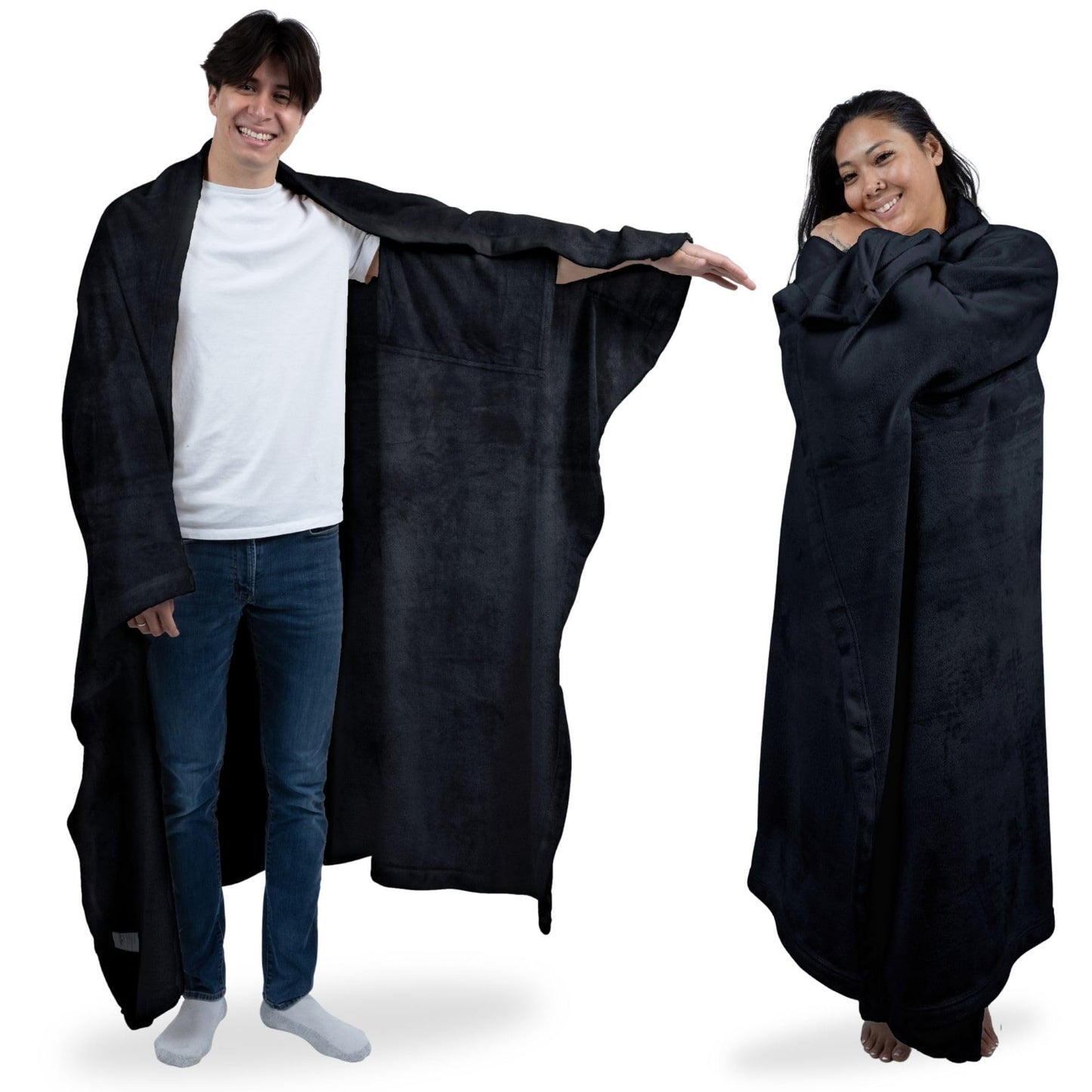 Wearable Blanket Women and Men - Cozy Wearable Blanket Adult