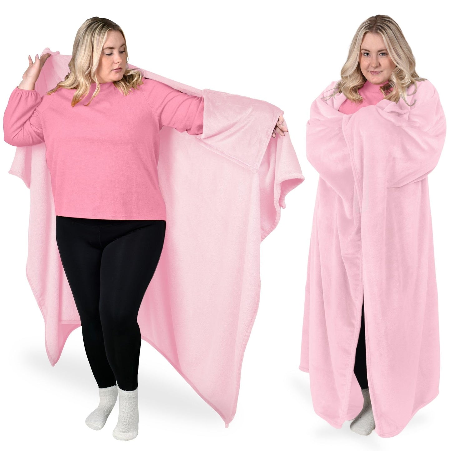 Wearable Blanket Women and Men - Cozy Wearable Blanket Adult