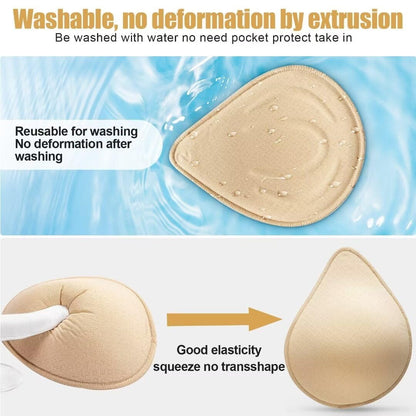 Latex Foam Mastectomy Breast Prosthesis Breast Forms Lightweight Ventilation Used Women Pocket Post-Surgery Bra