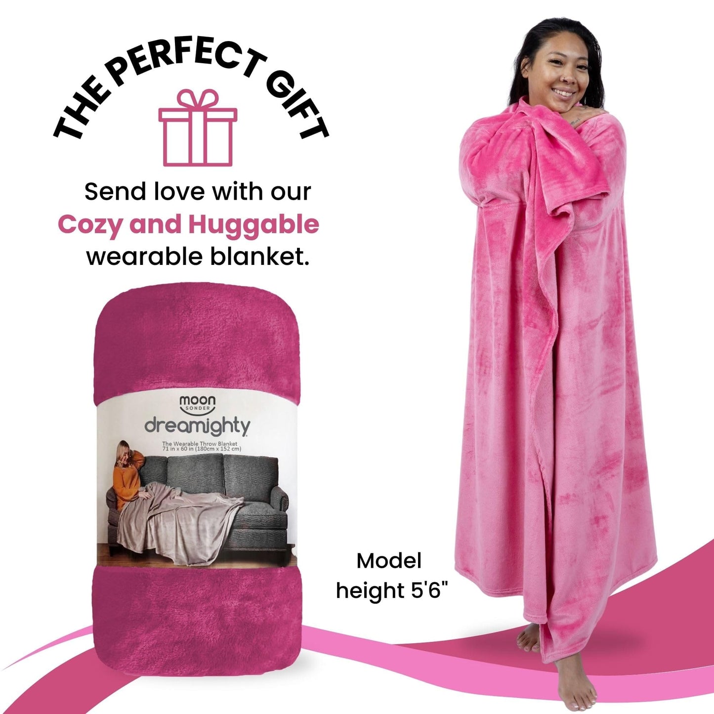 Wearable Blanket Women and Men - Cozy Wearable Blanket Adult