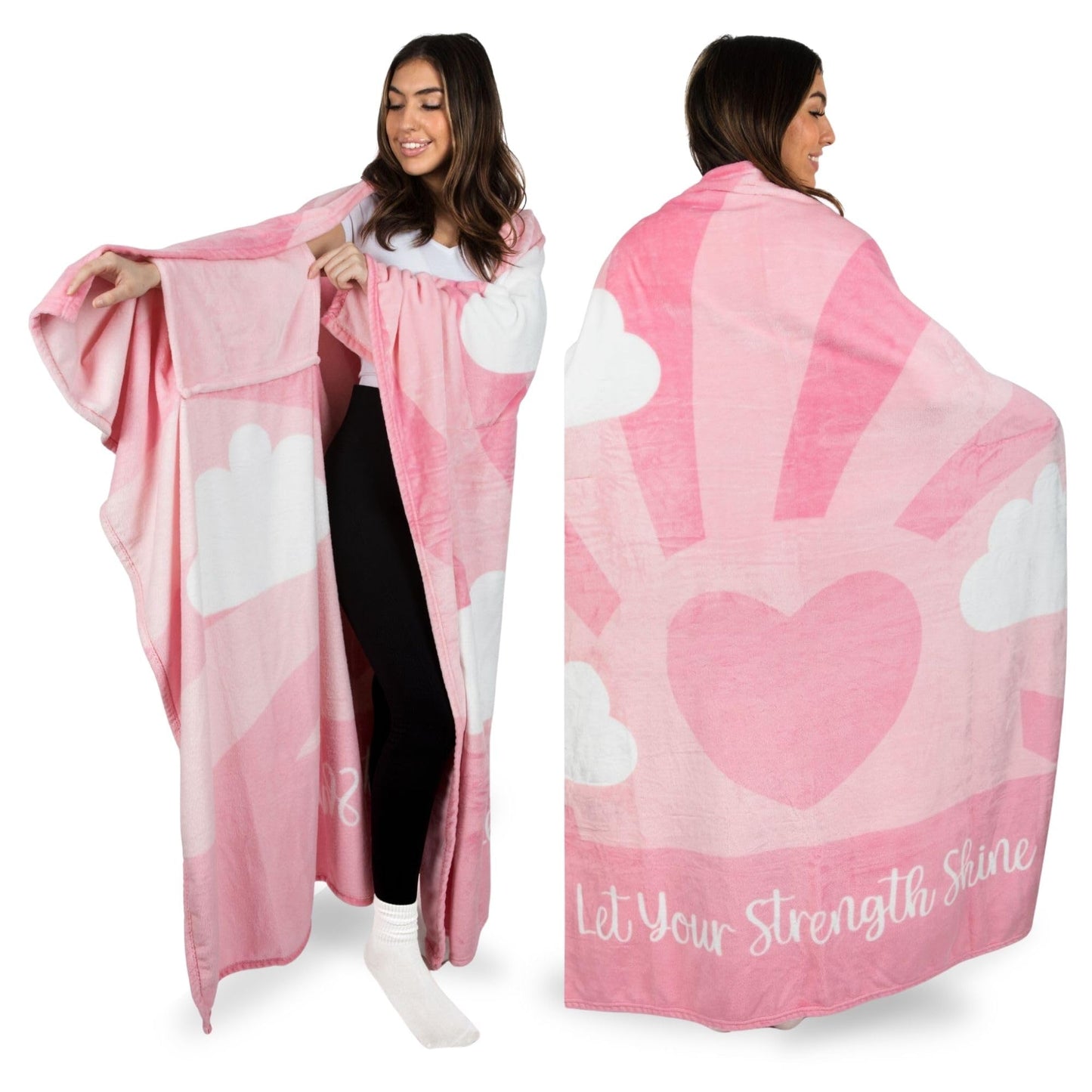 Wearable Blanket Women and Men - Cozy Wearable Blanket Adult