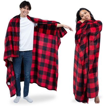 Wearable Blanket Women and Men - Cozy Wearable Blanket Adult