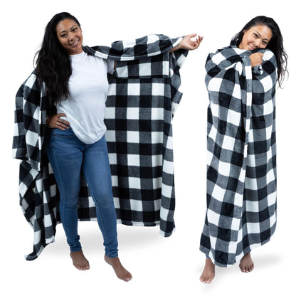 Wearable Blanket Women and Men - Cozy Wearable Blanket Adult