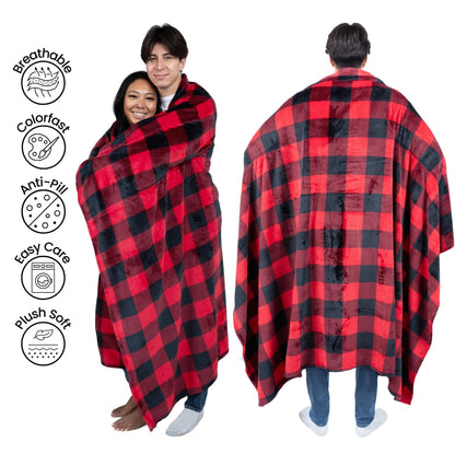 Wearable Blanket Women and Men - Cozy Wearable Blanket Adult