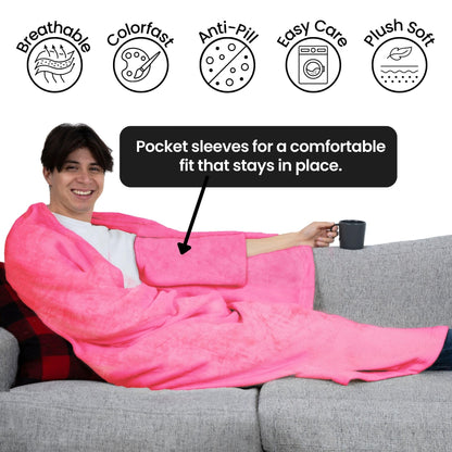 Wearable Blanket Women and Men - Cozy Wearable Blanket Adult