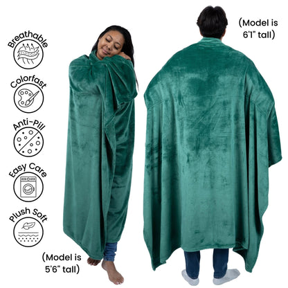 Wearable Blanket Women and Men - Cozy Wearable Blanket Adult