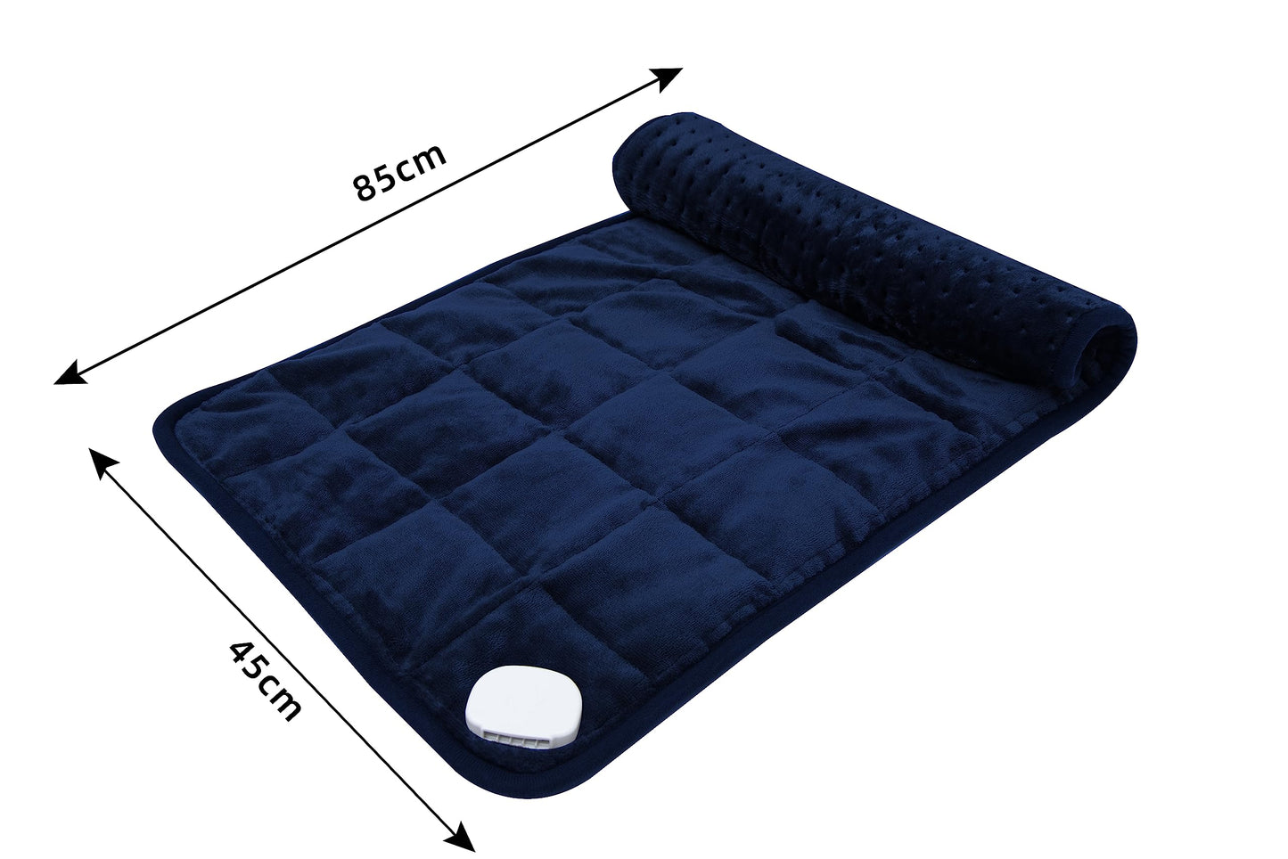 XXXL King Size Neck & Shoulder Heating Pad with Fast-Heating Technology & 10 Temperature Settings, Flannel Electric Heating Pad