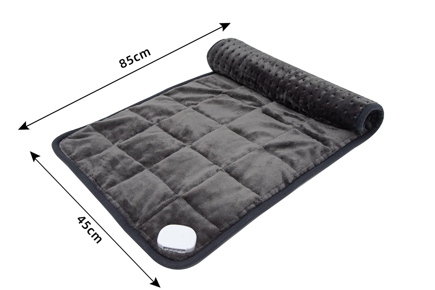 XXXL King Size Neck & Shoulder Heating Pad with Fast-Heating Technology & 10 Temperature Settings, Flannel Electric Heating Pad