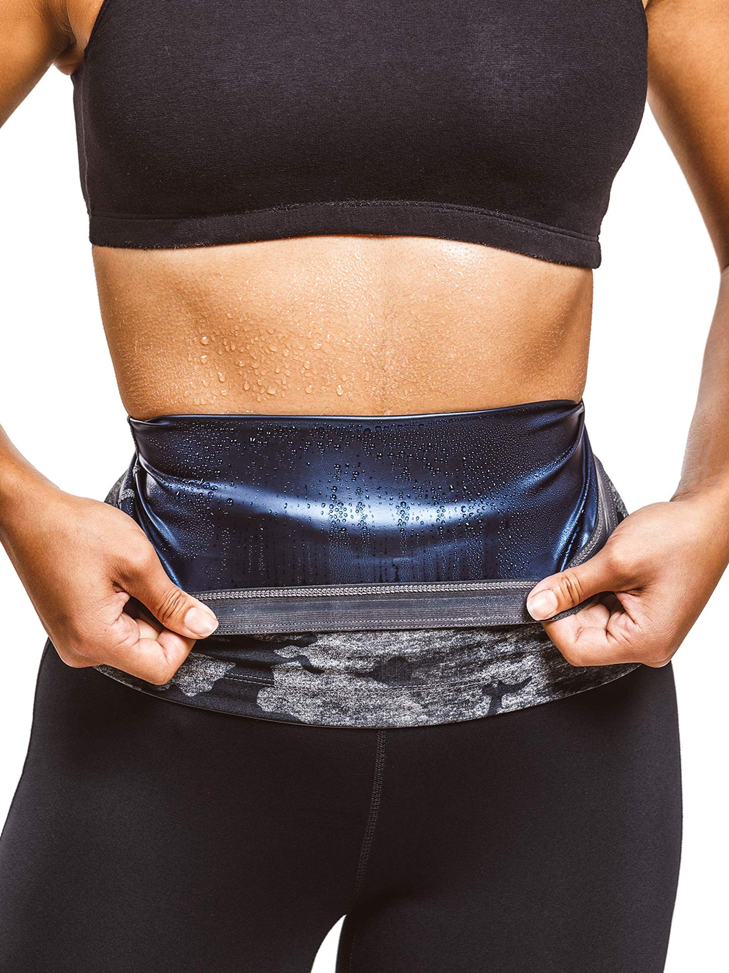 Waist Trimmer for Women, Waist Trainer Sauna Belt, Neoprene-free Waist Cincher, Sauna Slimming Belt