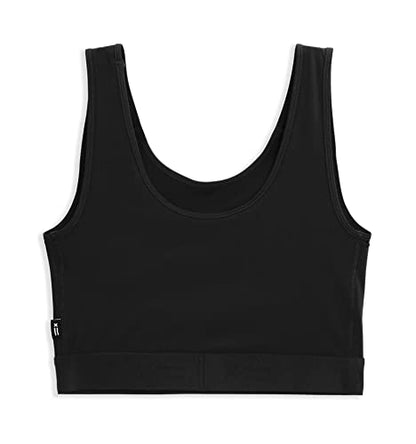 Compression Bra, Chest Binder Alternative, Wireless Full Coverage Medium Support Top, Athletic Sports Bra