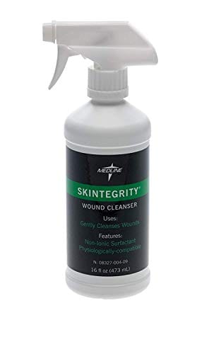 Medline Cleanser Wound Skintegrity Spray, 8 Ounce