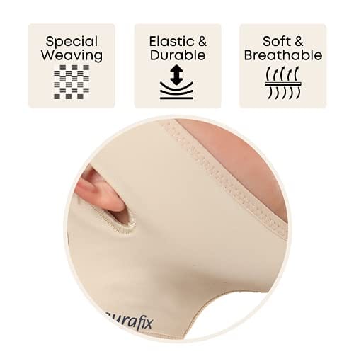 Post Surgical Chin Strap Bandage for Women - Face Slimmer, Jowl Tightening, Chin Lifting