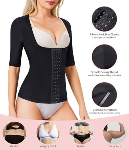 Upper Arm Shaper Post Surgical Slimmer Body Shaper Girdle for Women