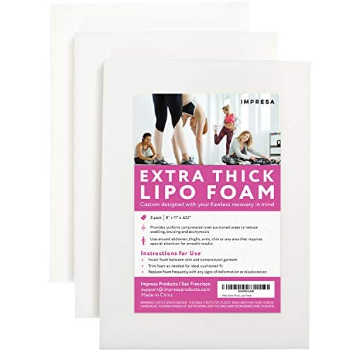 Impresa - Extra Thick Lipo Foam Pads - 3 Pack