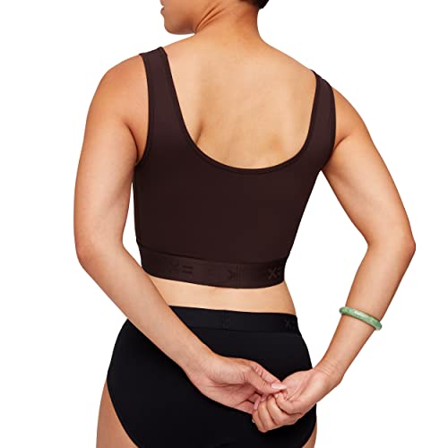 Compression Bra, Chest Binder Alternative, Wireless Full Coverage Medium Support Top, Athletic Sports Bra