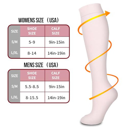 Copper Compression Socks Women & Men Circulation