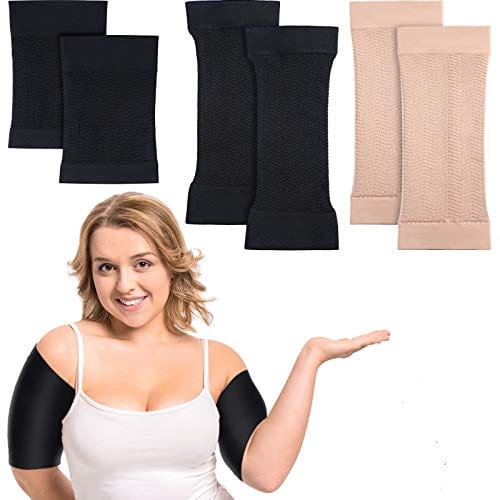 Arm Sleeves for Plus Size Women & 1 pair of Calf Compression Sleeves Included