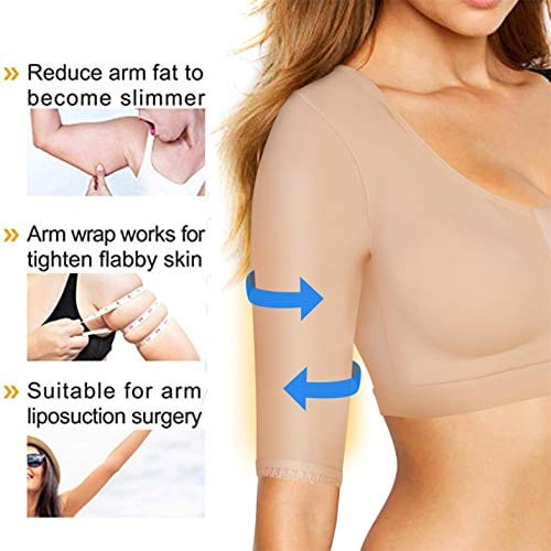 Shaper Tops for Women Arm Compression Post Surgery Front Closure Bra Tank Top Shapewear