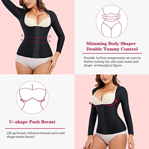 Upper Arm Shaper Post Surgical Slimmer Body Shaper Girdle for Women